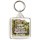 Keep Calm and Love Cheddar Gorge - Square Keyring