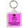 Keep Calm I'm an Independent Woman - Square Keyring