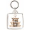 Vodka is the Answer. What was the Question? - Square Keyring