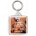 Keep Calm and Play the Cello - Square Keyring
