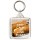Keep Calm and Love Toast - Square Keyring