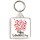 Happy Valentine's Day -Square Keyring