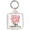 Happy Valentine's Day -Square Keyring