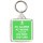 PC Gamer at Work Please Do Not Disturb - Square Keyring