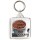 Keep Calm and Love Hot Chocolate - Square Keyring