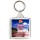 Keep Calm and Love the Seychelles - Square Keyring