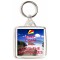Keep Calm and Love the Seychelles - Square Keyring