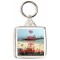 Keep Calm and Love Bournemouth - Square Keyring