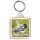 Keep Calm and Love Chickadees - Square Keyring