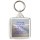 God is my strength and my song; He has become my salvation~ Psalm 118:14 ~ - Square Keyring