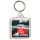 Keep Calm and Love Ping Pong - Square Keyring