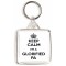 Keep Calm I'm a Glorified PA - Square Keyring