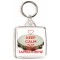 Keep Calm and Play Your Tambourine - Square Keyring