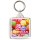 Keep Calm and Love American Hard Gums - Square Keyring