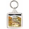 Keep Calm and Love Irish Stew - Square Keyring