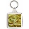 Keep Calm and Love Bubble & Squeak - Square Keyring