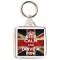 Keep Calm and Drive a Mini - Square Keyring