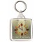 Time flies. Use it wisely - Square Keyring