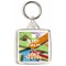 Keep Calm and Love Maths - Square Keyring