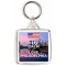 Keep Calm and Love Philadelphia - Square Keyring