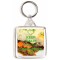 Keep Calm and Love Shepherd's Pie - Square Keyring