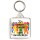 Keep Calm and Get Involved! - Square Keyring