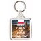 Keep Calm and Love Krakow - Square Keyring