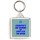 Chemistry's Like Cooking Just Don't Lick the Spoon - Square Keyring