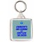 Chemistry's Like Cooking Just Don't Lick the Spoon - Square Keyring