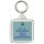I'm a Biologist What's Your Superpower? - Square Keyring