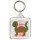 Keep Calm and Cross Stitch - Square Keyring