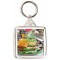 Keep Calm Love Toast & Marmalade - Square Keyring