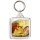 Keep Calm Love Rhubarb Crumble - Square Keyring
