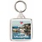 Keep Calm and Love Salcombe - Square Keyring
