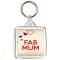 Fab Mum - Square Keyring