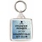 Founder Member of the Grumpy Old Git Club - Square Keyring