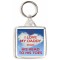 I Love My Daddy From his Head to His Toes - Square Keyring