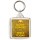 Don't Forget to Smile Today - Square Keyring