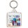 Your friendship is a gift I enjoy opening every day - Square Keyring