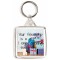 Your friendship is a gift I enjoy opening every day - Square Keyring