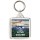 Keep Calm and Love Dover - Square Keyring