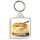 Keep Calm and Love Cream Caramel - Square Keyring