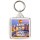 Keep Calm and Love Spain - Square Keyring