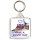 Keep Calm and Have a Duvet Day - Square Keyring