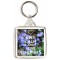 Keep Calm and Love Bluebells - Square Keyring