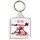 Keep Calm and Fly Your Drone - Square Keyring