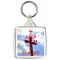 Keep Calm I'm a Curate - Square Keyring