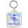 Keep Calm See a Hypnotherapist - Square Keyring