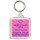 Keep Calm I'm a Foster Carer What's Your Superpower? - Square Keyring