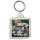 Keep Calm and Love Monkeys - Square Keyring